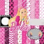 Kit Digital Papeis Barbie