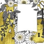 Kit Digital Jardim com Flores Brancas