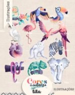 Kit Digital Cores da Natureza Tropical - Imagem 3