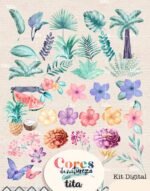 Kit Digital Cores da Natureza Tropical - Imagem 5