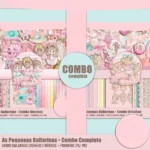 Kit Digital Combo Pequenas Bailarinas
