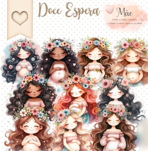 CRYS ARTS - Doce Espera Kit Digital Mães Doce Espera - Imagem 1