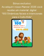 Arquivo Planner Jesus + 100 Dinâmicas Culto Kids - Imagem 4