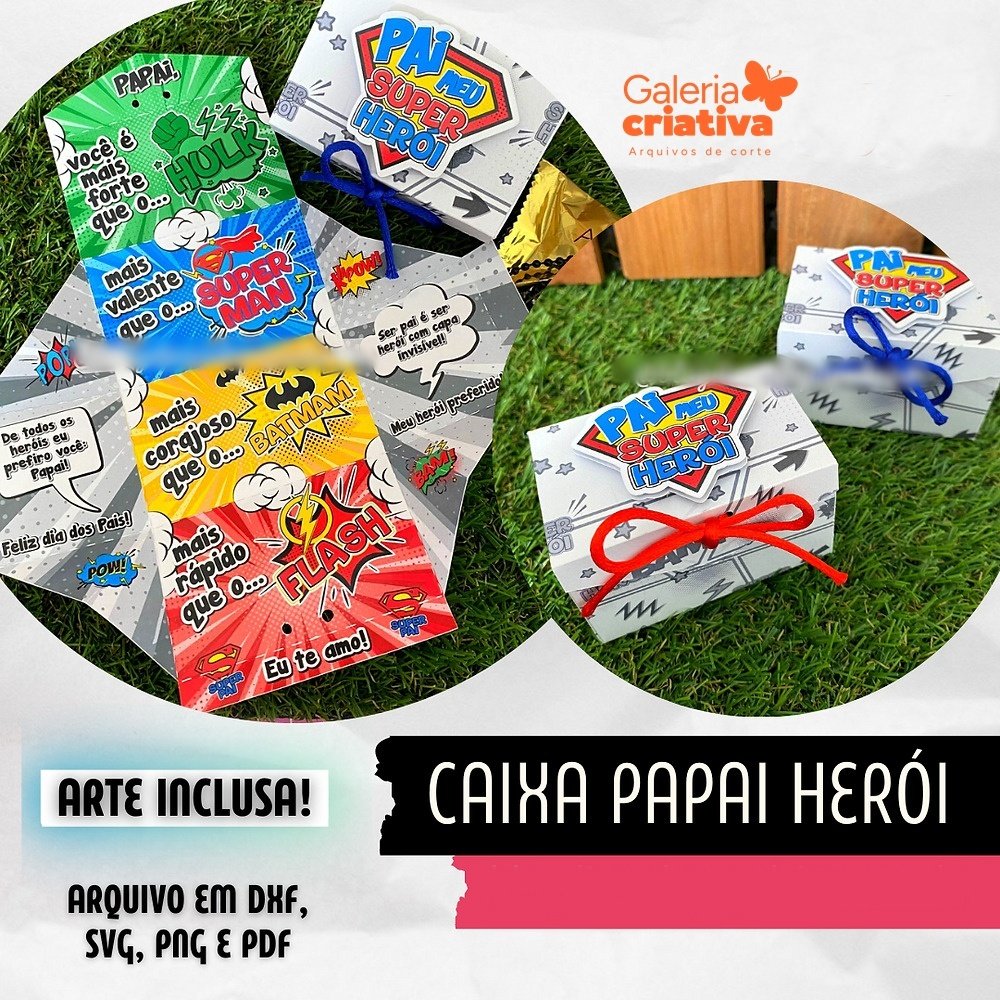 Caixa Papai Herói - COM ARTE.png Arquivo Dia dos Pais Caixa Papai Herói - Imagem 1