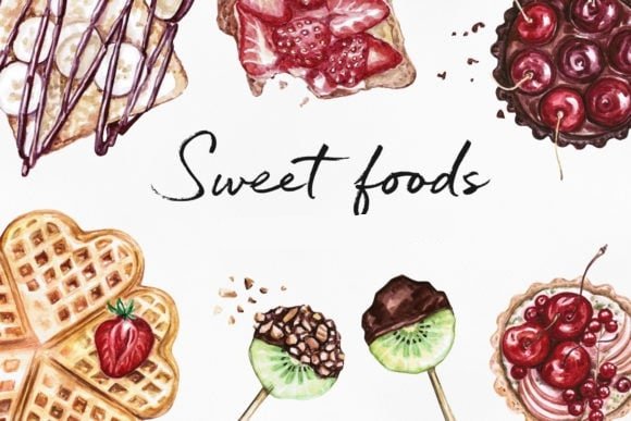 DOCES - CONFEITARIA - SWEET FOODS Kit Digital DOCES - CONFEITARIA - Imagem 1