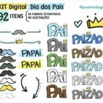 Kit Digital Dia dos Pais  Paizão