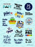 Kit Digital Dia dos Pais Mascotes - Imagem 7