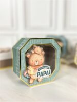 Arquivo Dia dos Pais Caixas Visor Octagonal Querido Papai - Imagem 2