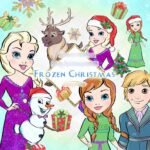 Kit Digital Frozen no Natal