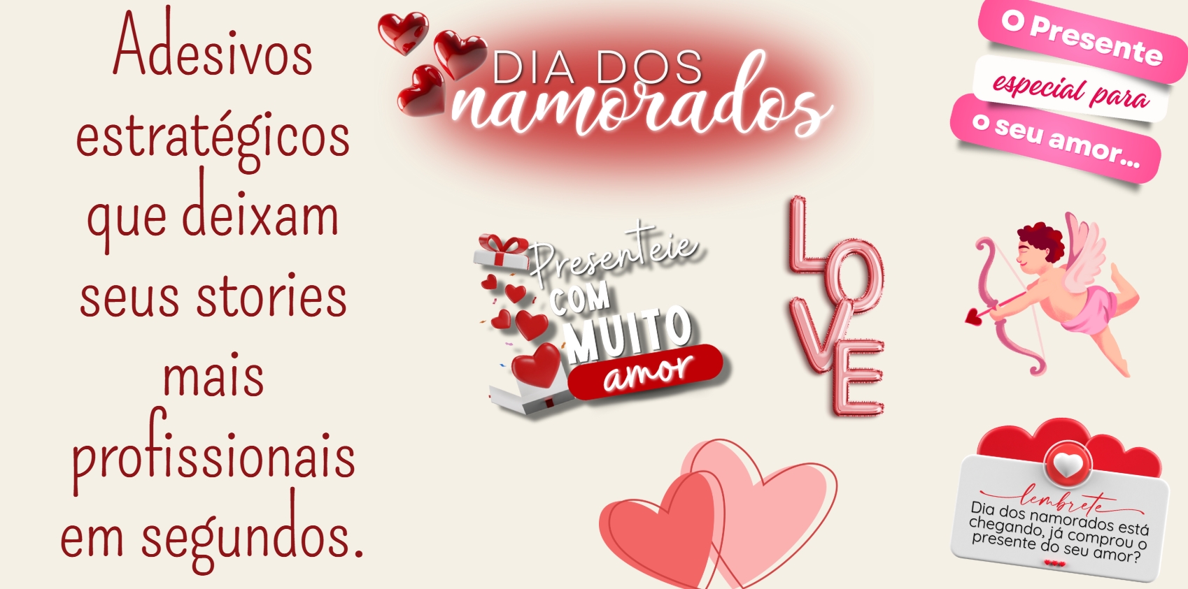 GRANELA - Pack Melhorando os Seus Stories Kit Digital Dia dos Namorados - Imagem 1