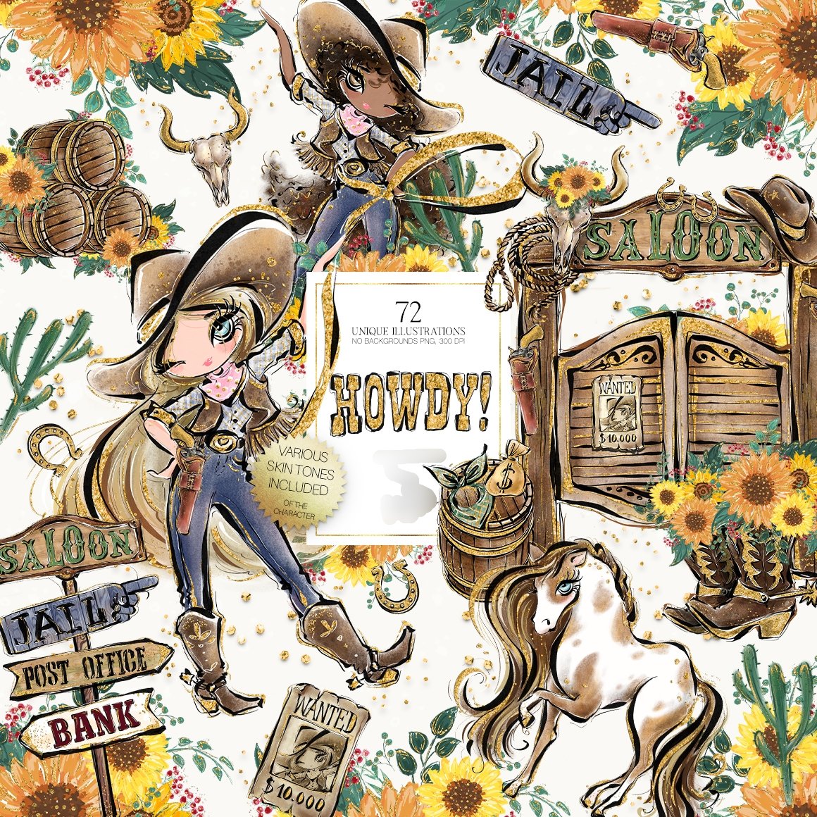 Howdy! Kit Digital Fazenda Girassol - Imagem 1