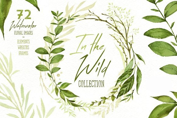 In The Wild-Octopus Kit Digital Folhagem Circular - Imagem 1