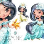 Arquivo Kit Digital Princesa Jasmine
