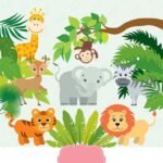 Kit Digital Animais da Selva
