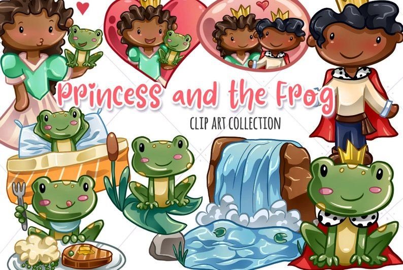 KIK_PrincessandtheFrog Arquivo Kit Digital A Princesa e o Sapo - Imagem 1