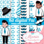 Kit Digital Papeis Dia dos Pais