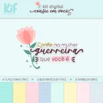 Kit Digital Mulheres Guerreiras
