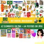 Kit Digital Brasilidade