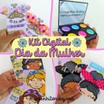 Kit Digital Tags Dia da Mulher
