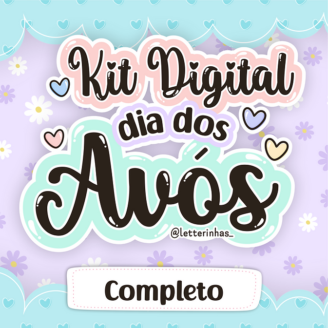 Kit Digital Dia dos Avós Completo Kit Digital Dia dos Avós Completo - Imagem 1