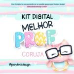 Kit Digital Melhor Professor Coruja