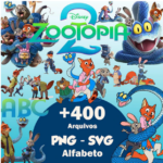 Kit digital Zootopia 2