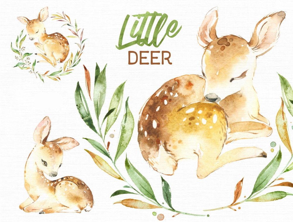 Little Deer 1-Octopus Kit Digital Pequeno Cervo - Imagem 1