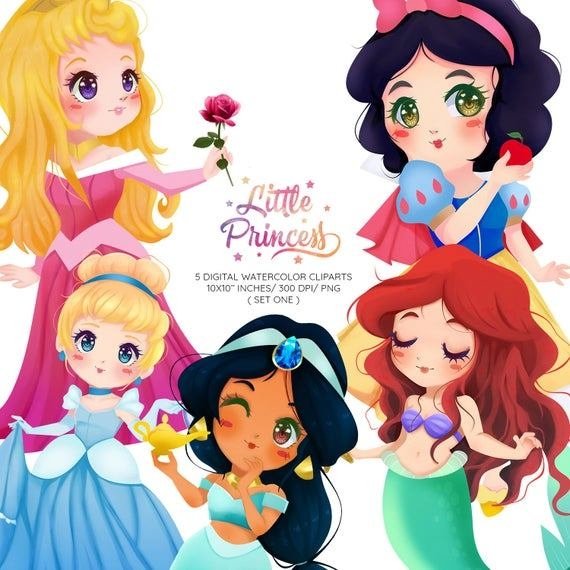 Little Princess Kit Digital Pequenas Princesas - Imagem 1