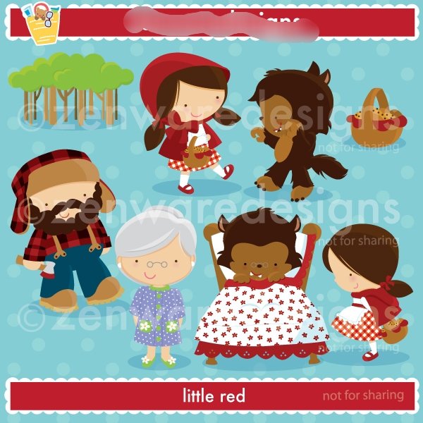 LittleRed Kit Digital Chapeuzinho Vermelho - Imagem 1