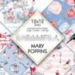 Kit Digital Papeis Mary Poppins