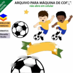 Arquivo Topo de Bolo Menino Jogando Futebol