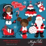 Kit Digital Natal Girls