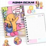 Arquivo Agenda Escolar Menina 2026 - Bobbie Goods - Imagem 2
