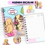 Arquivo Agenda Escolar Menina 2026 - Bobbie Goods - Imagem 3