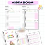 Arquivo Agenda Escolar Menina 2026 - Bobbie Goods - Imagem 6