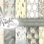 Kit Digital Papeis Princesa no Bosque