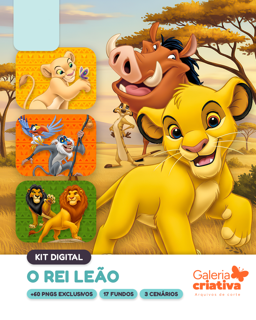O Rei Leão Kit Digital O Rei Leão - Imagem 1