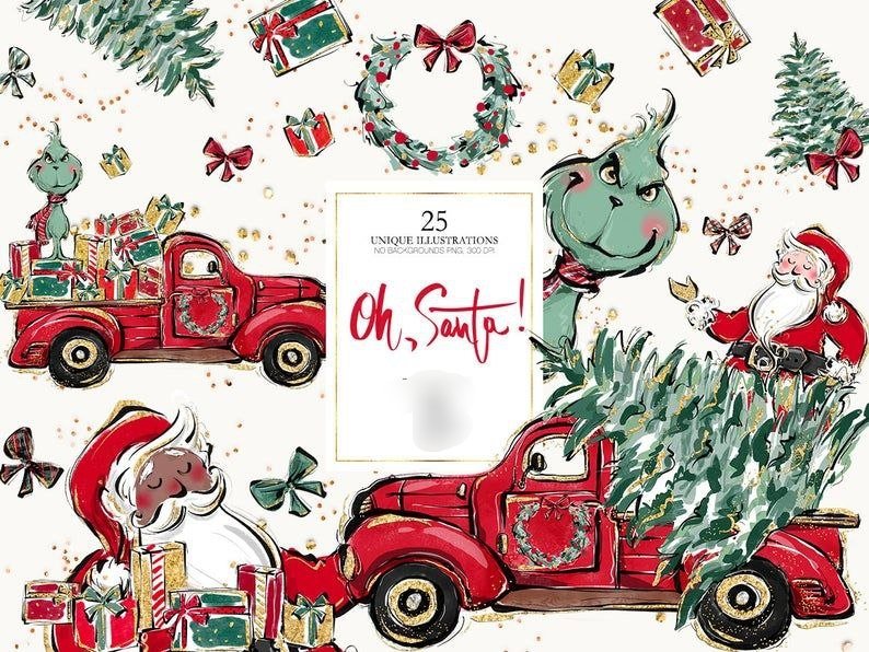 Oh-Santa-KARAMFILA Kit Digital Natal - Imagem 1