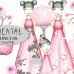 Kit Digital Princesa Oriental