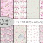 Kit Digital Papeis Princesa Oriental