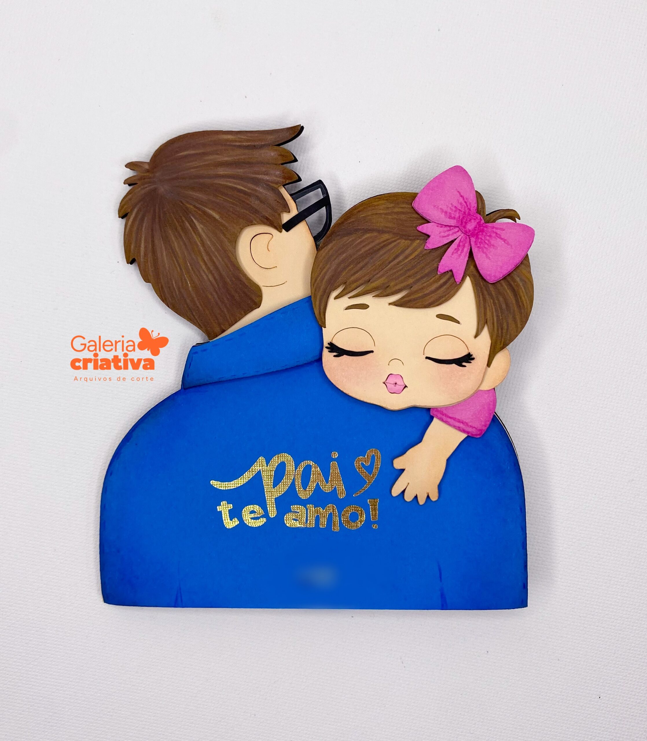 Papai com Bebê o Ombro 2 Arquivo dia dos Pais Topo Papai com Bebê o Ombro 2 - Imagem 1