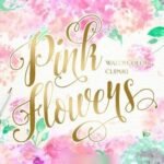 Kit Digital Flores Pink