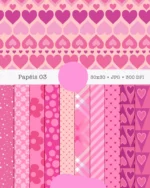 Kit Digital Papéis Barbie Pink Word - Imagem 2