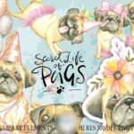 Kit Digital Cachorrinho Pugs