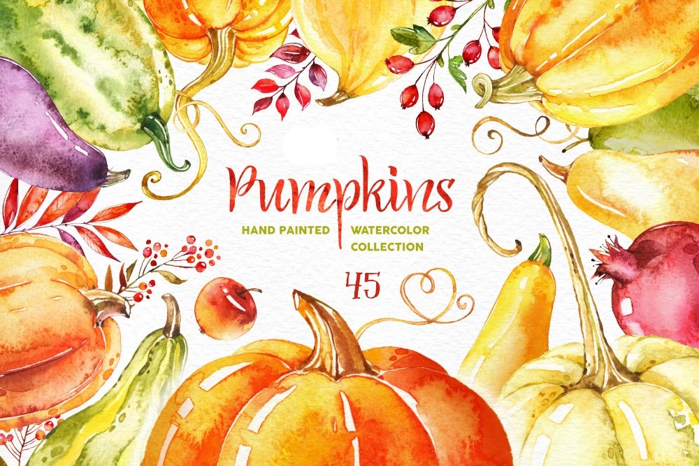 Pumpkins-Octopus Kit Digital Legumes - Imagem 1