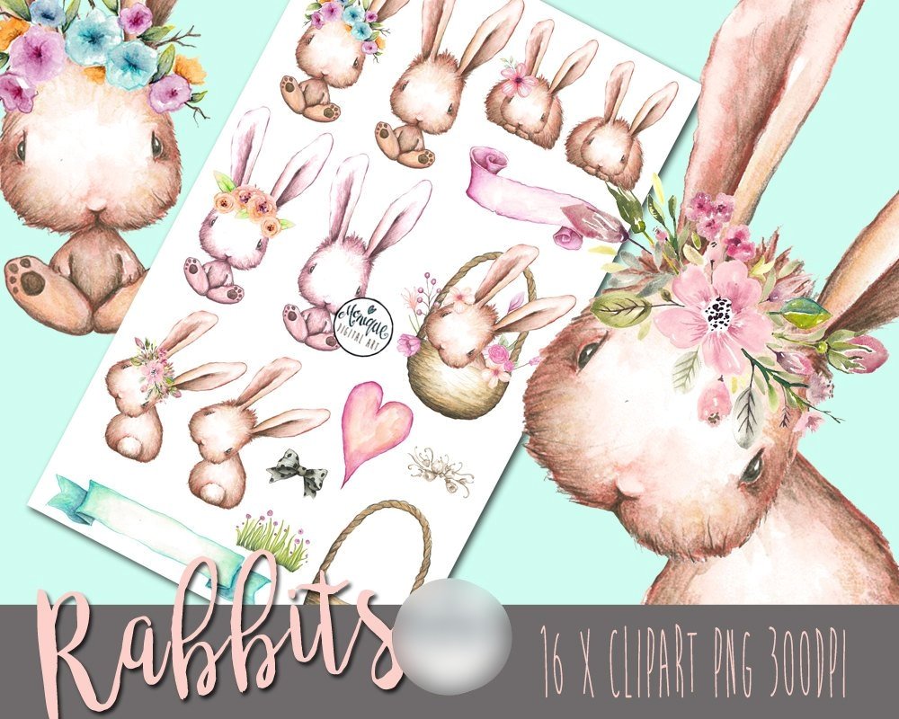 RABBITS Kit Digital Coelhinhos - Imagem 1