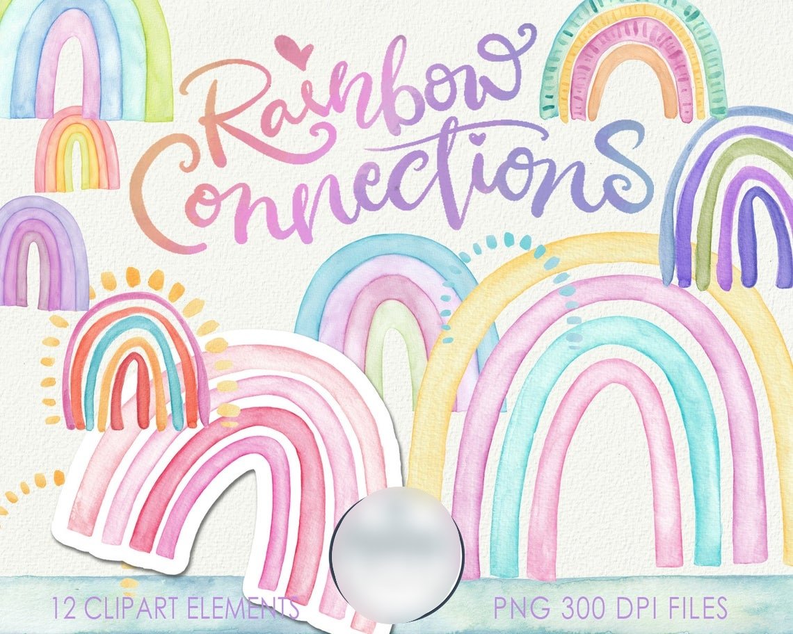 Rainbow Connections Kit Digital Arco-Iris - Imagem 1