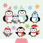 Kit Digital Pinguins Fofinhos