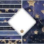 Kit Digital Papéis Estrelas