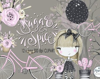 Sugar Spice Kit Digital Passeio de Bicicleta - Imagem 1